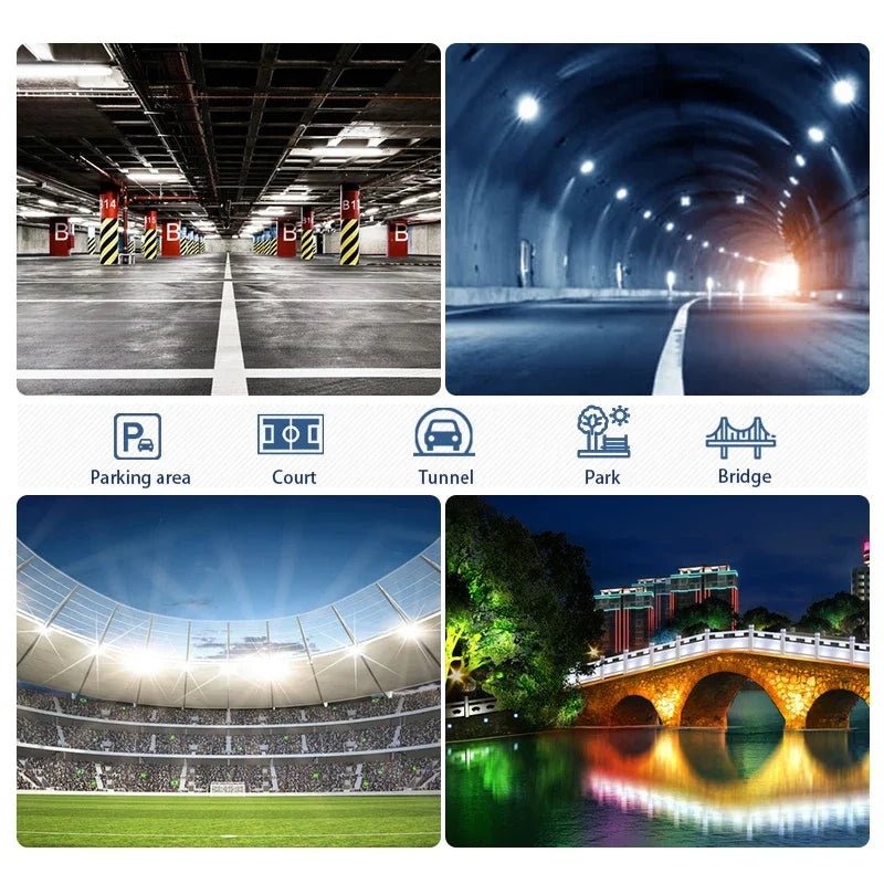 LED Flood Light 220V 110V FloodLight 50W LED Street Lamp Waterproof Landscape Lighting IP65 Led Spotlight Outdoor Lighting