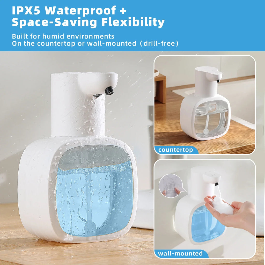 New smart sensor soap dispenser, automatic hand washer, electric foam hand sanitizer, detergent soap dispenser
