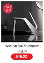 BAKALA Brass Matte Black Bathroom Sink Faucet Tap Hot Cold Wash Basin Water Swivel Spout Wall Mounted Bath Mixer