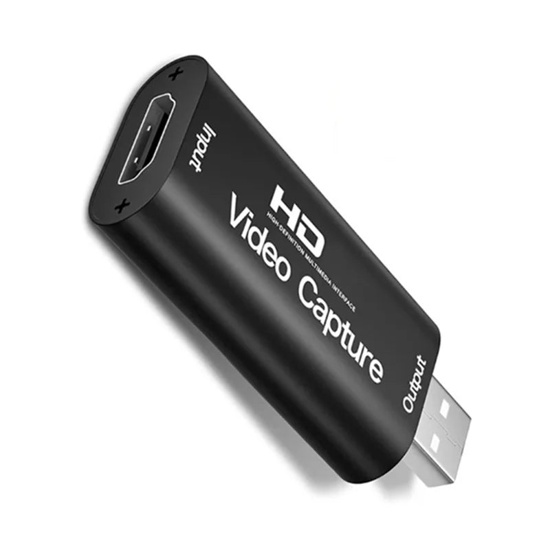 HDMI-compatible Video Capture Card 1080P USB 2.0 Video Grabber for PS4 Game DVD Camcorder Camera Record video Live Streaming ﻿