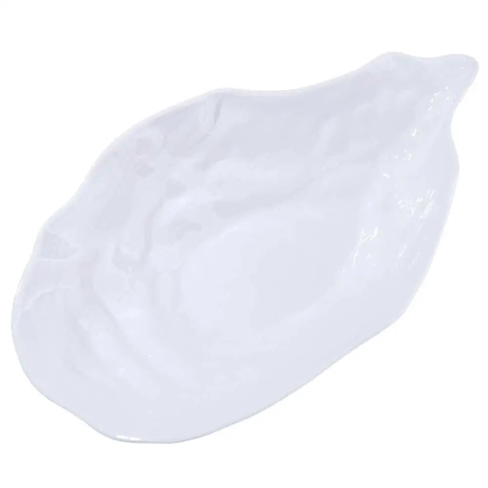 Kitchen Organizer Ceramic Sashimi Plate Creative Oyster Shell Shape Storage Dish Reusable Multi-Function Dessert Tray Festival