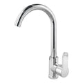Bathroom Faucet Polished Chrome Plated Swivel Basin Sink Cold Hot Mixer Tap Kitchen Faucet, Sink Vertical Faucet New
