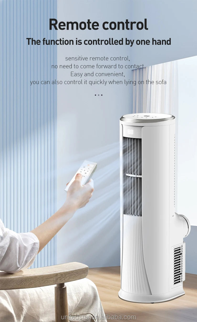 22000BTU Portable Air Conditioner Smart Cooling AC Climatiseur Air Quality Conditioning for Home Use