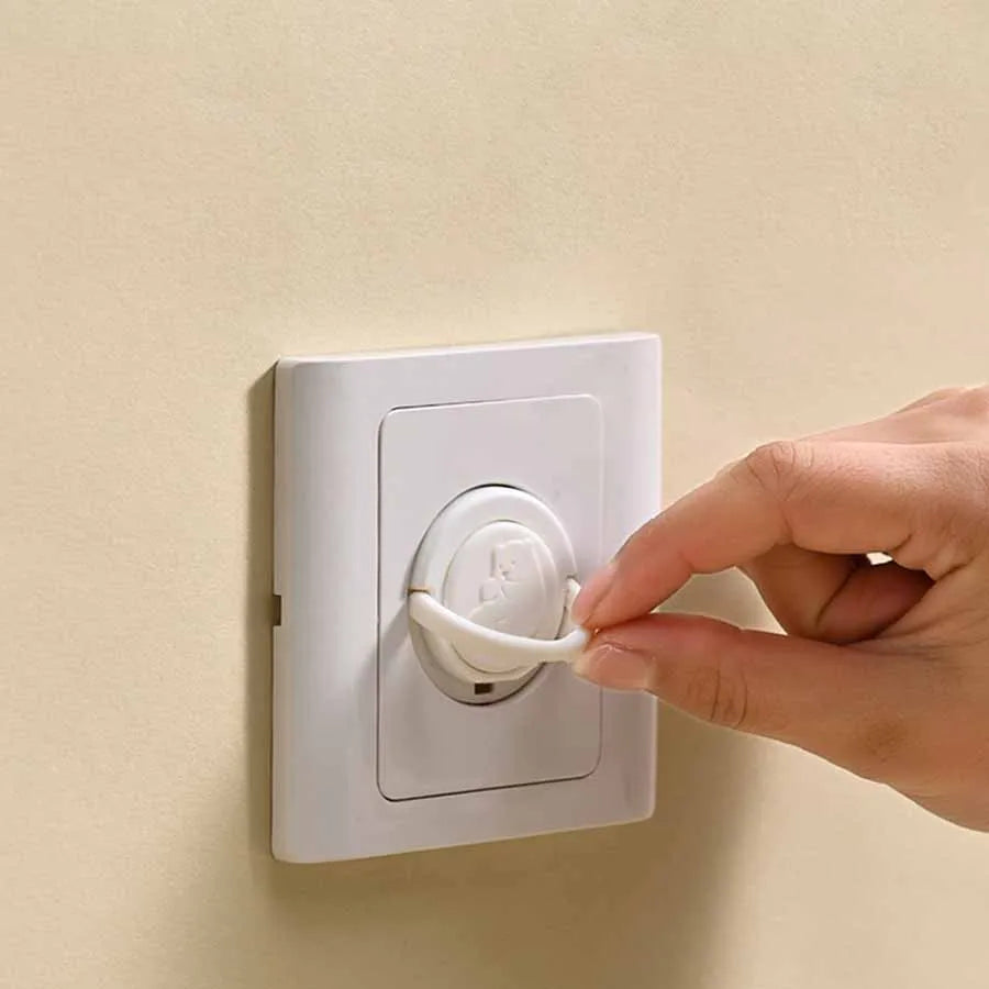 5/10pcs Baby Electrical Safety Socket Protective Cover European Standard Anti-electric Shock Socket Cover Baby Safe Protection