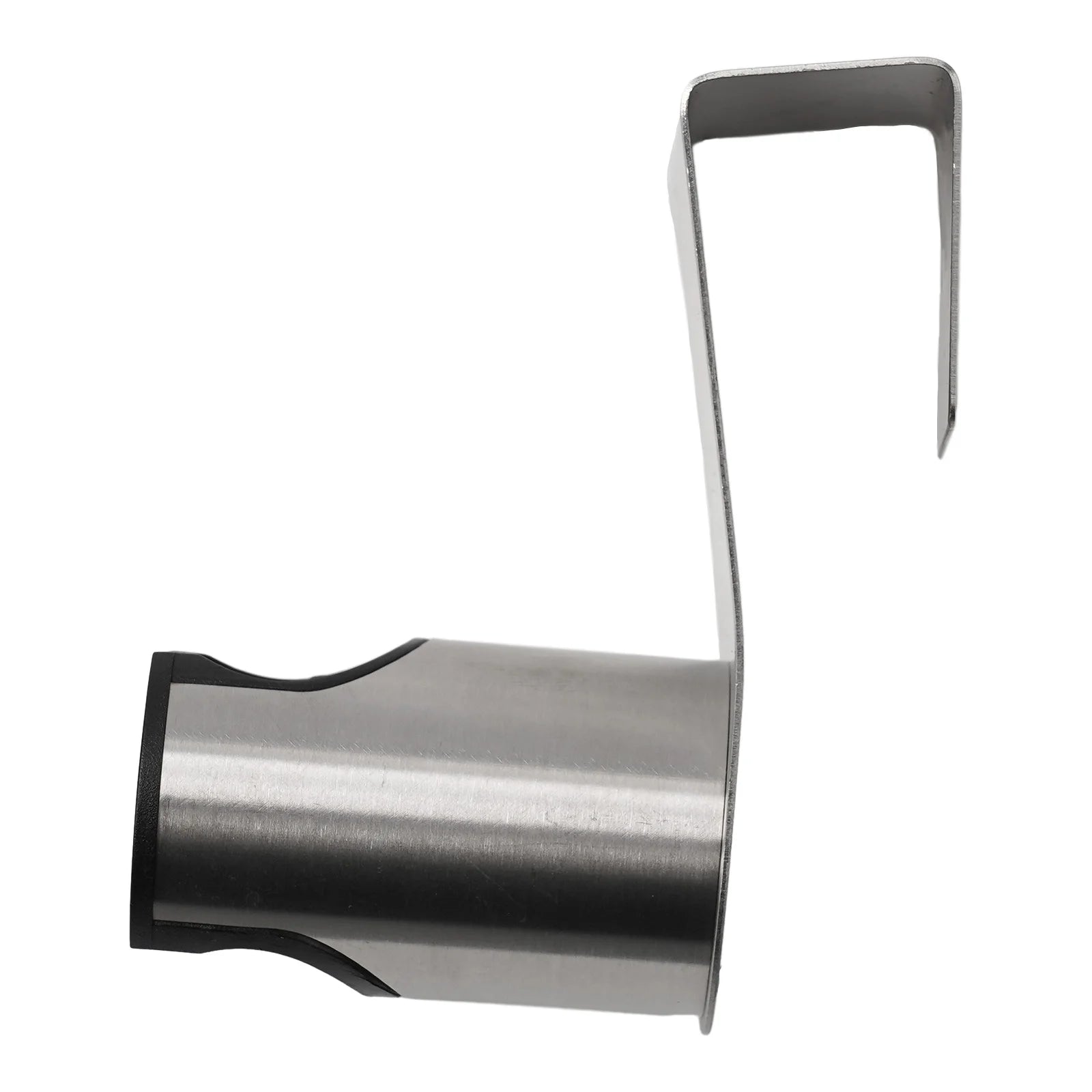 Bidet Sprayer Holder for Toilet Bathroom in Brushed Nickel Stainless Steel with Dual Mount Capability for Wand Use