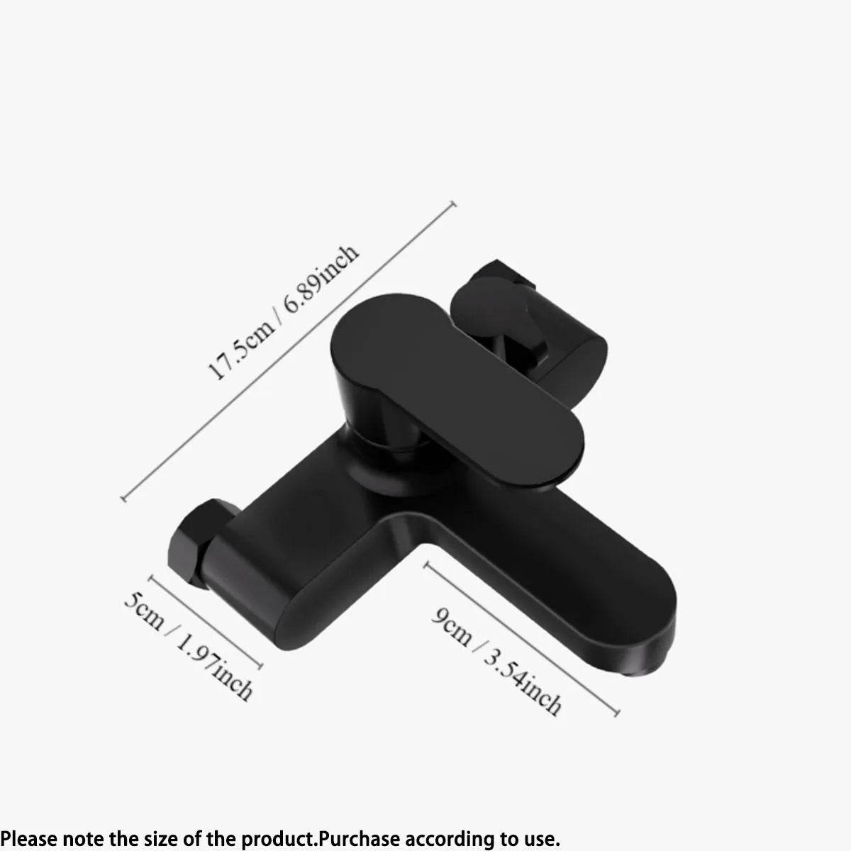 Bathroom Shower Faucet Mixing Valve Shower Shower Set Bathtub Mixing Switch Triple Hot and Cold Faucet Shower Faucet