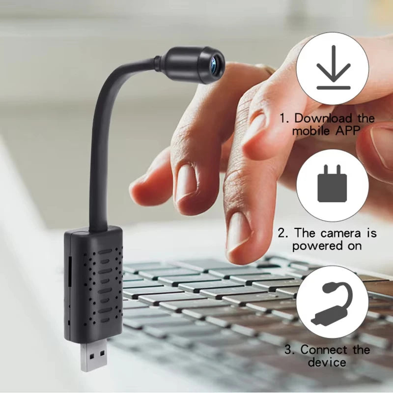 Mini Camera 1080P HD WiFi Wireless Camera Video Recorder Home Security Surveillance Motion Detection P2P Camcorder Remote View