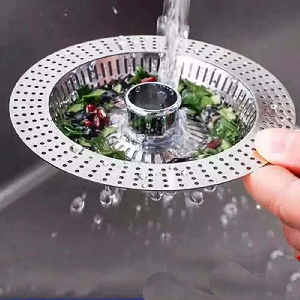 Kitchen Sink Strainer Anti Clog Anti-blocking Drain Filter Floor Drain Plug Mesh Trap Food Waste Catcher Food Catcher Tools