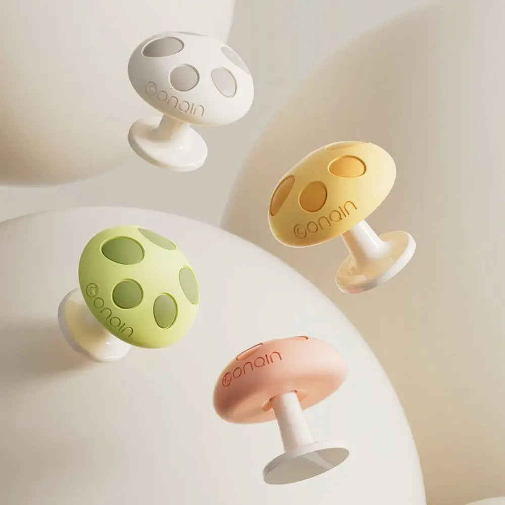 Mushroom Shaped Toilet Press Button Adhesive Creative Toilet Tank Press Button Multifunctional Nail Protector