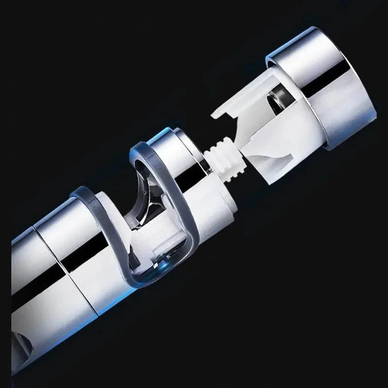 Universal Shower Head Holder Adjustable 18~25mm ABS Chrome Shower Rail Holder Bathroom Accessories Shower Mounting Brackets Univ