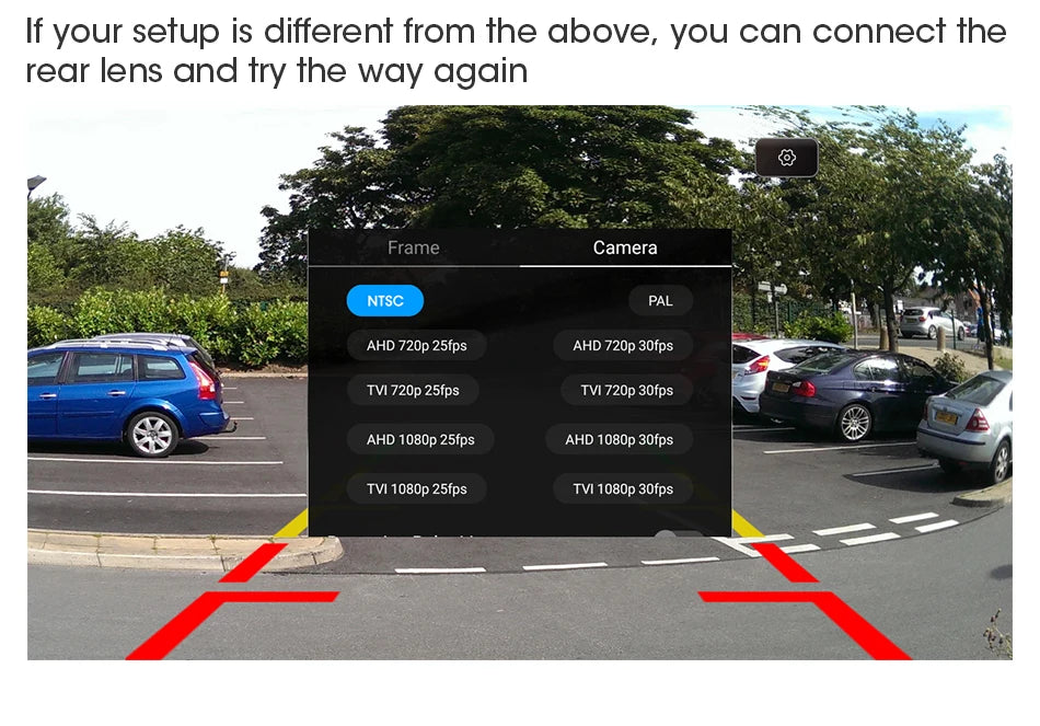 AHD 1080P Car Rear View Camera Night Vision Reversing Auto Parking IP68 Waterproof CCD Auto Backup Monitor 170 Degree HD Image