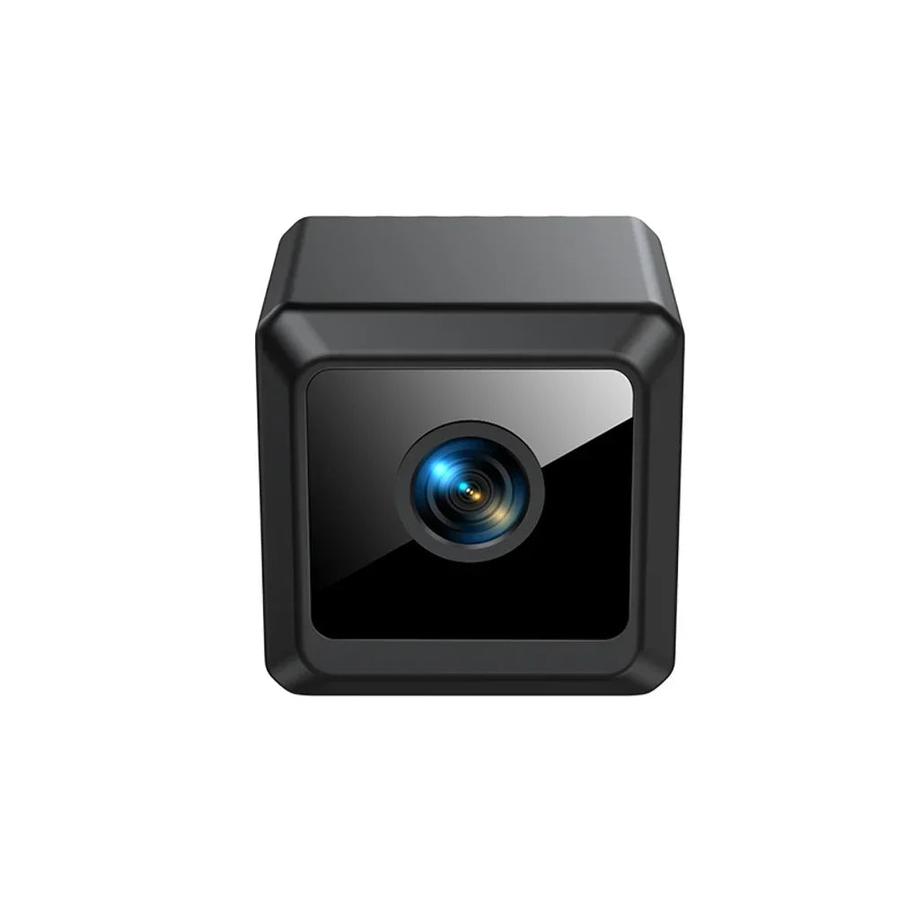 W02 Mini Security Camera 1080P HD, 140° Wide Angle, Bluetooth Pairing, 600mAh Battery, IR Night Vision 5M, Motion Alerts, Cloud/