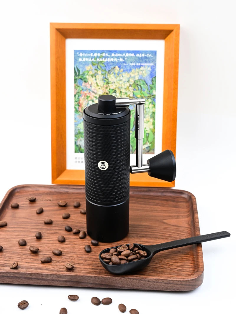 TIMEMORE Chestnut C5ESP PRO Portable Manual Coffee Grinder Foldab Handle Design S2C 42mm Burr Inside Higher Grinding Efficiency