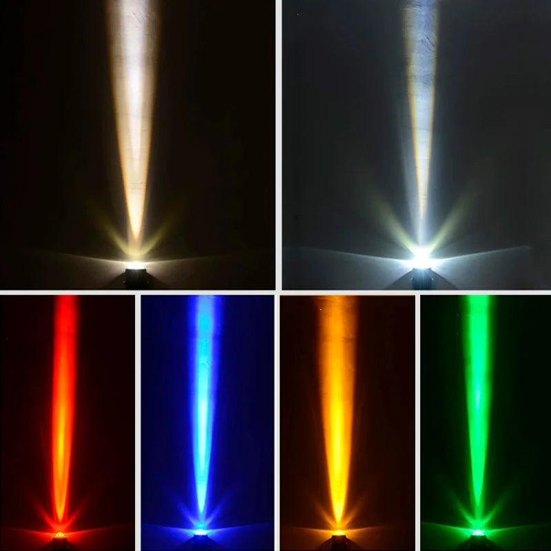 Outdoor LED Garden Wall Spotlights Landscape Lighting AC220V 110V DC12V Red Green Blue  IP67 Waterproof One Beam Lights 10W