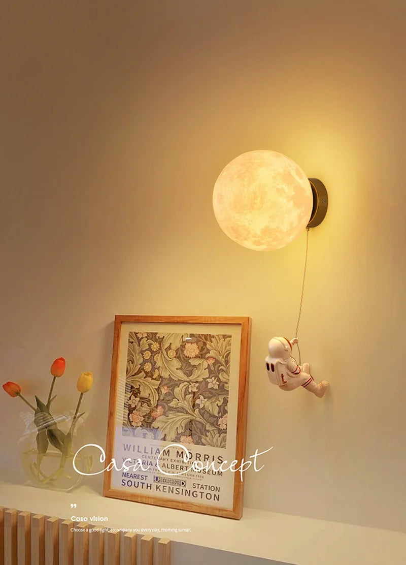Modern LED Wall Light For Children's Room Aisle Stair Bedroom Bedside Living Room Home Decor Lighting Fixture Wall Sconce Luster