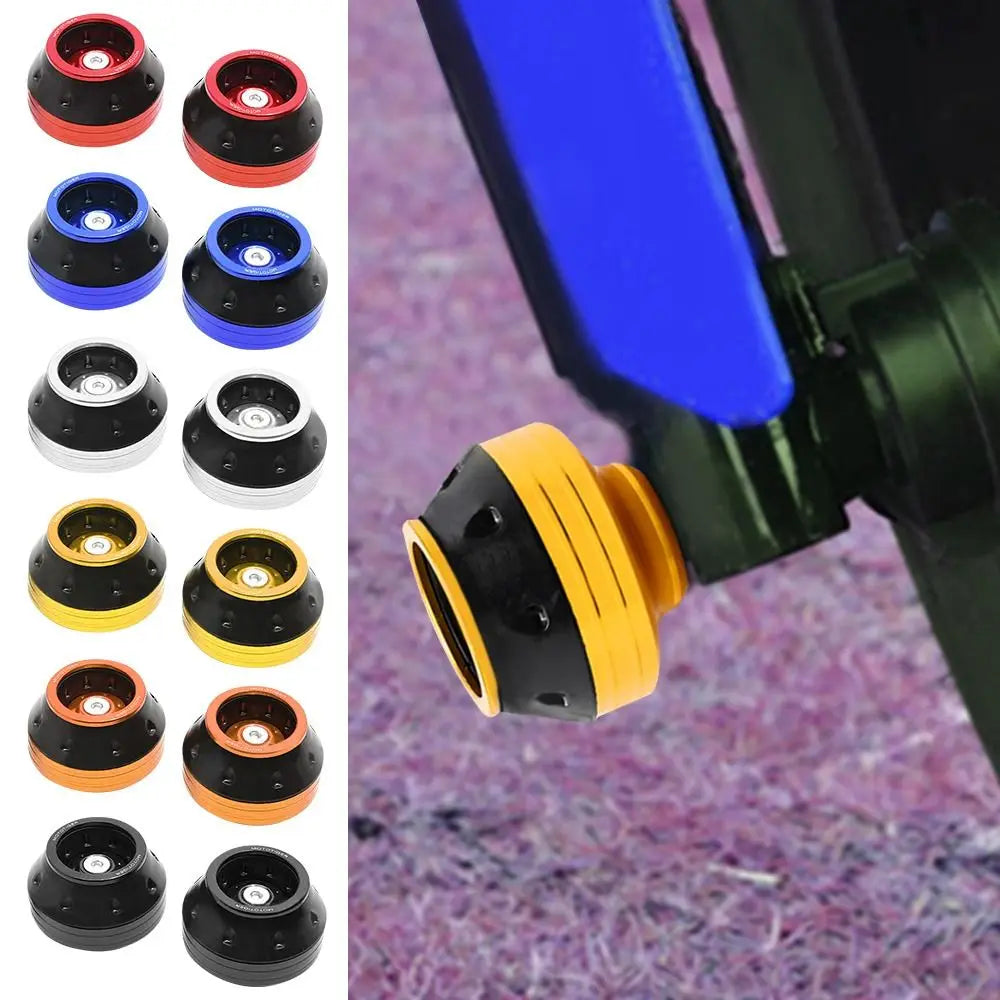Durable Electric Scooter Accessories Aluminum Alloy Shock Absorption Anti Crash Protector Protection Pads Slider Cups