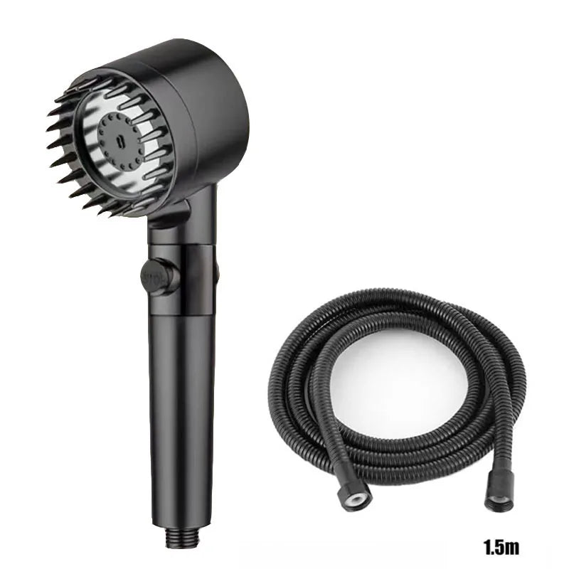 Shower Filter Four Modes Bathroom Accessories Head Massage Showerhead Replete for Shower Heads Knobs Showers Parts Fixture Home