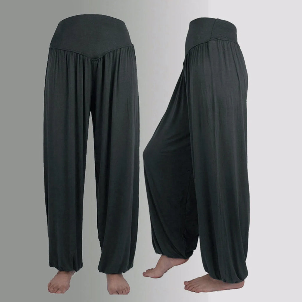 Yoga Pants Loose Harem Pants For Women Training Dance Trousers Sport Running Yoga Pants High Waist Ladies Trousers