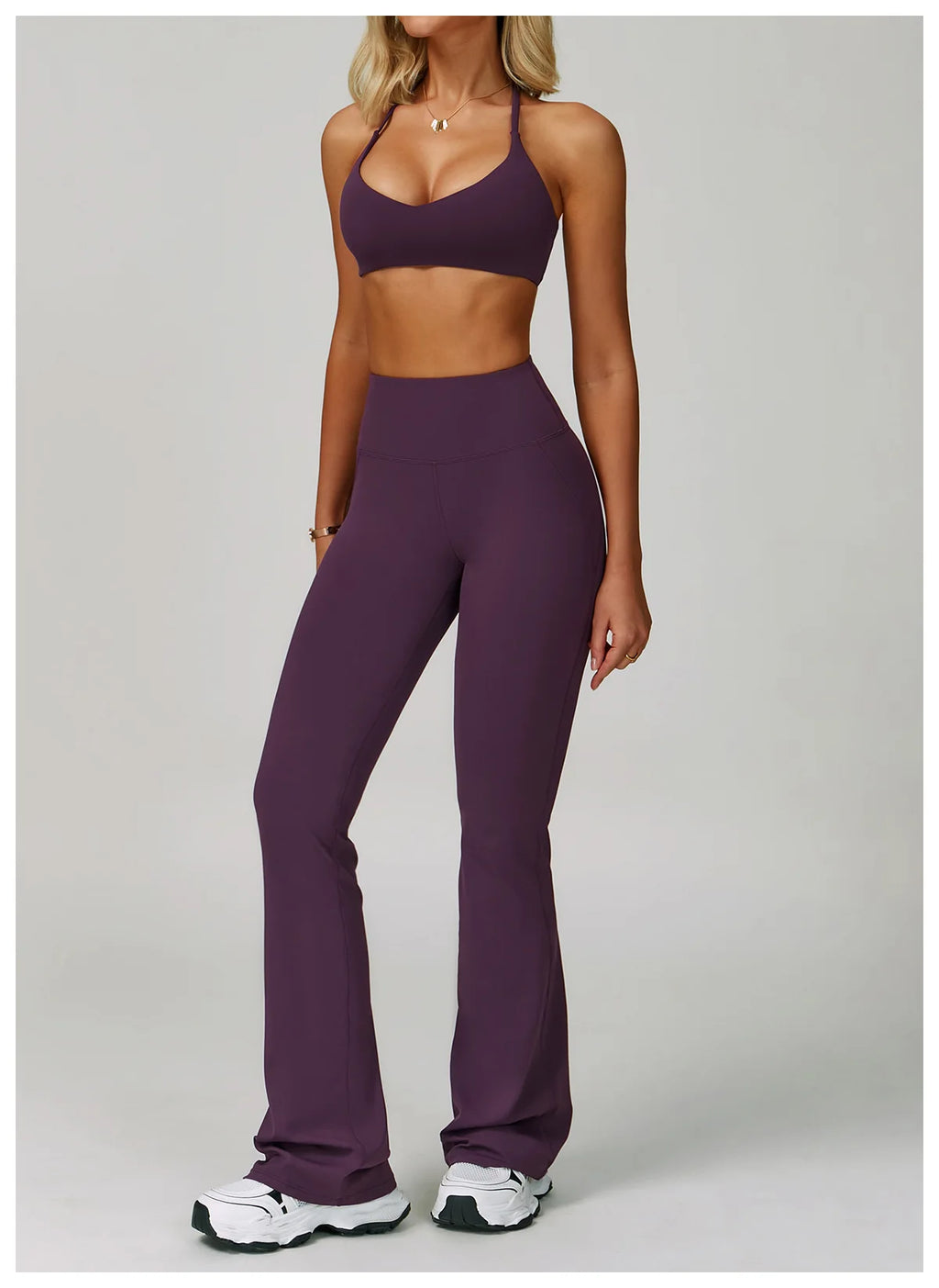 Women's Tracksuit 2 Piece Set Fitness Clothes Yoga Sets Sportswear Workout Bra High Waist Leggings Set Gym Clothing Sports Suits
