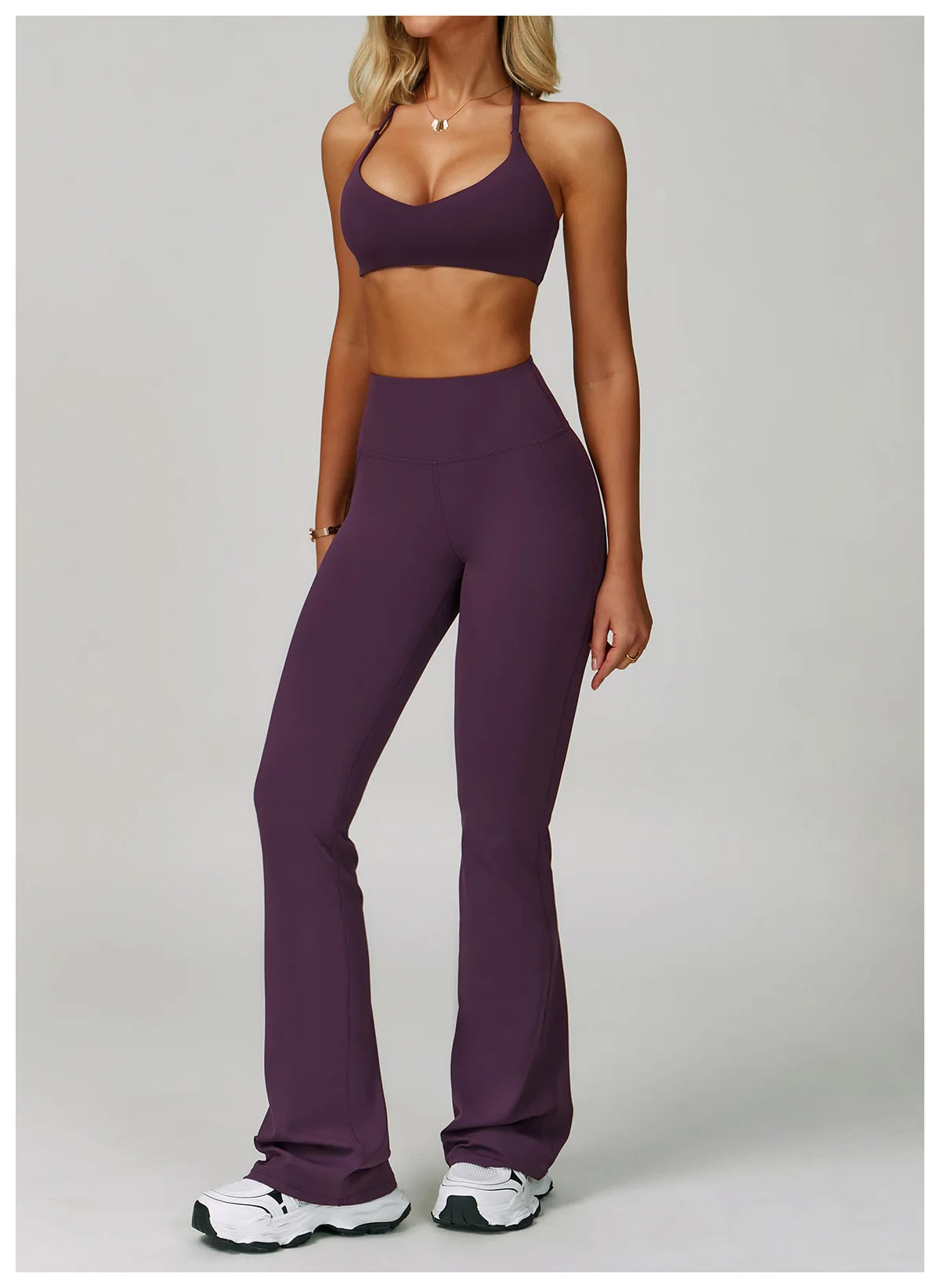 Women's Tracksuit 2 Piece Set Fitness Clothes Yoga Sets Sportswear Workout Bra High Waist Leggings Set Gym Clothing Sports Suits