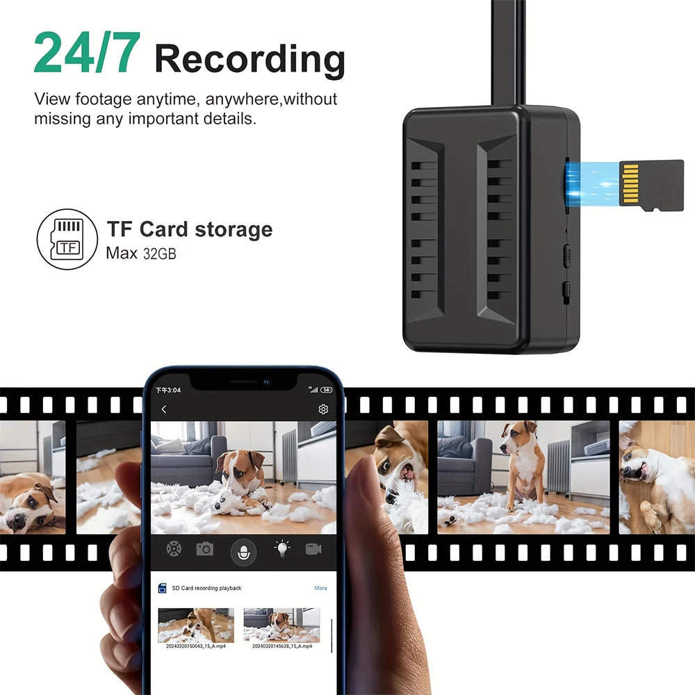 HD 1080P Mini Camera Motion Detection WiFi Camera Video Recorder Indoor Security Protection Surveillance Camcorder Remote View
