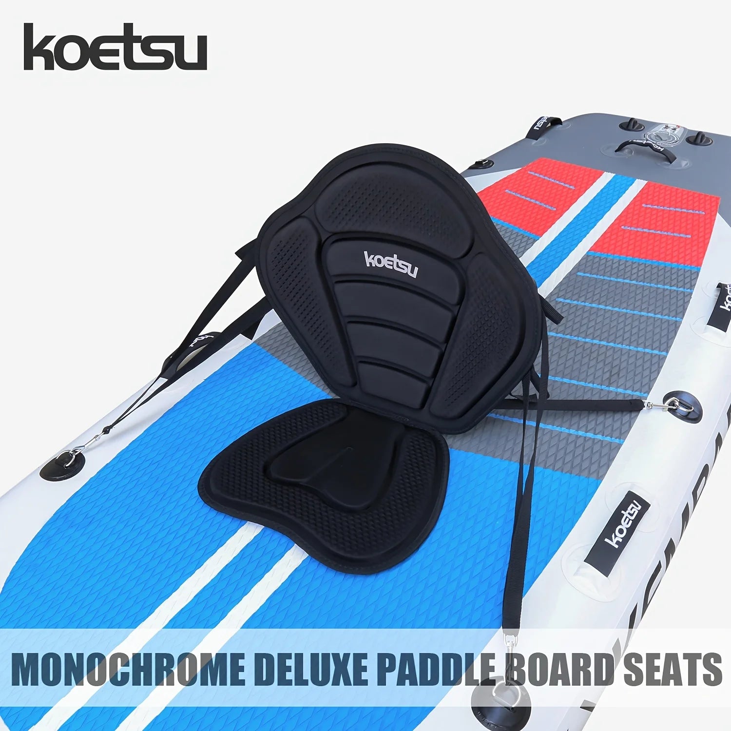 KOETSU Paddle Board Easy Seat Surfing SUP Paddle Board Rowing Board Canoe Portable Backrest Cushion