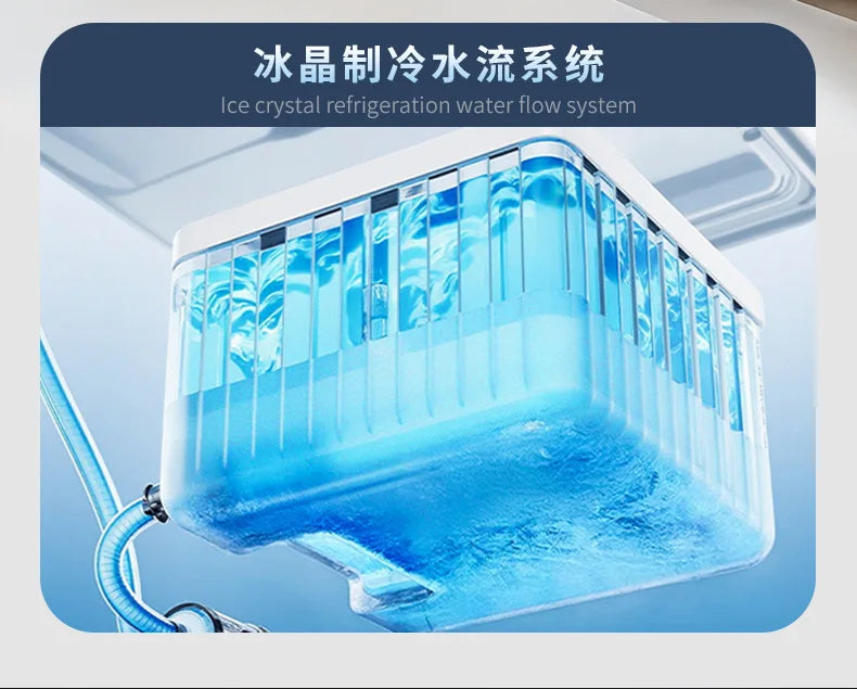 The New Air Cooler Is Suitable for Household Air Conditioner Fans, Intelligent Remote Control Soft Sound Electric Fans, Movable