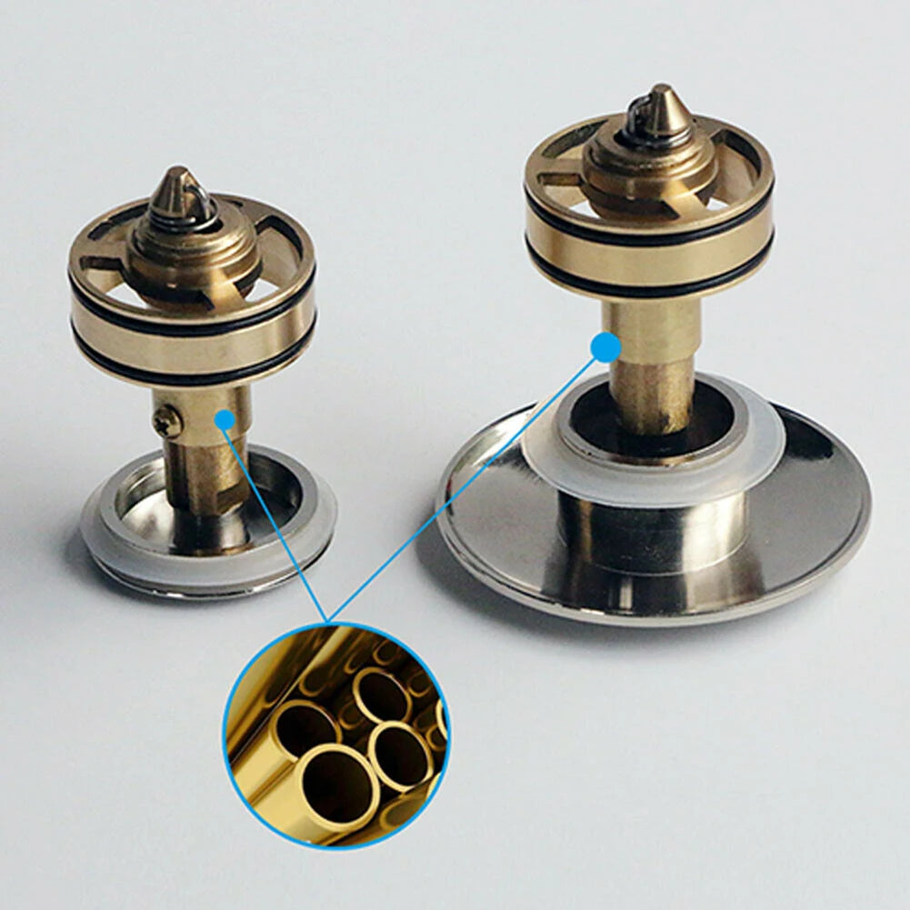 1/2pcs Replacement Basin Bath Waste Easy Pop Up Click Clack Plug Bolt Spring For Bathroon Bathtub Drain Stopper