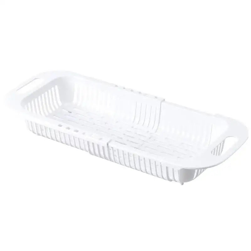 Kitchen Organizer Soap Sponge Holder Sink Rack Telescopic Drain Rack Adjustable Vegetable Drain Basket Kitchen Organizer Gadgets