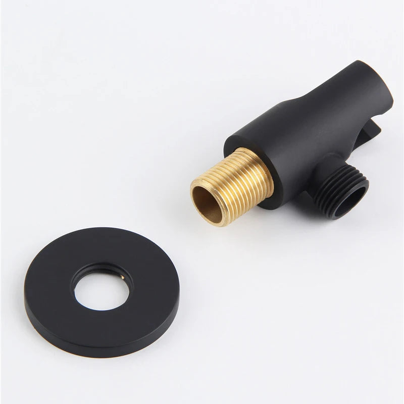 1Pcs Shower Head Holder Adjustable Wall Mounted Shower Holder Self-Adhesive Handheld Bracket Shower Head Accessories