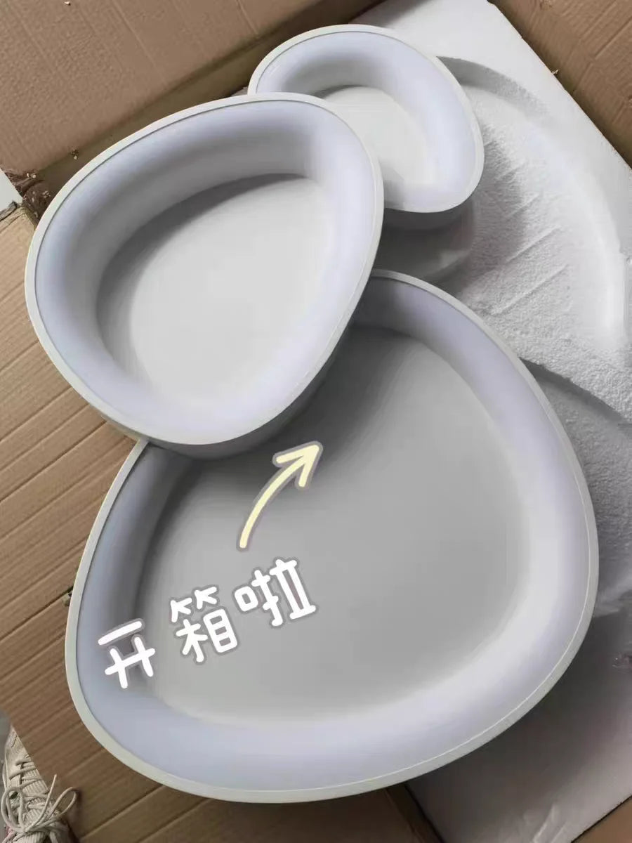 Modern Round LED Ceiling Light with Adjustable Brightness for Living Room Bedroom Dining Room Home Decor Lusters Luminaires