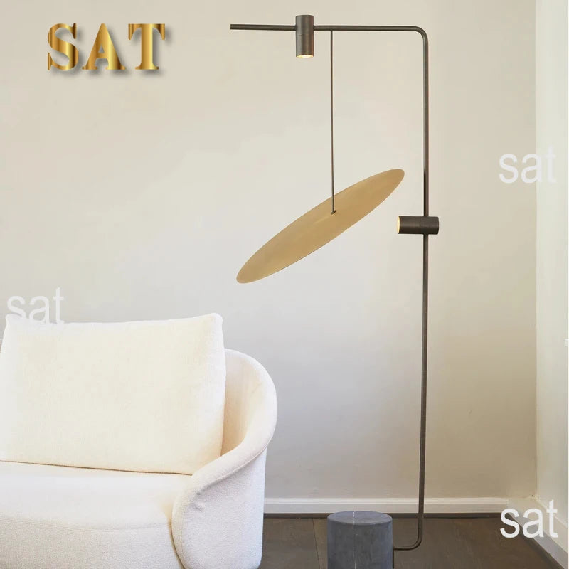 #Post-Modern Nordic Modern Minimalist Designer Personality Creative Living Room Model Room Study Exhibition Hall Floor Lamp