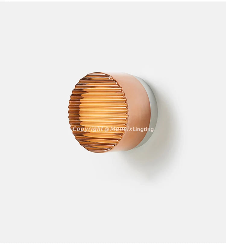 Postmodern Light Luxury Wall Lamp Nordic Minimalist Bedroom Living Room Creative Hallway Foyer Bedside Homestay Ceiling Light