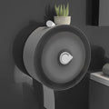 Large capacity tissue holder tissue box wall mounted non perforated hotel roll paper box toilet tissue holder paper box