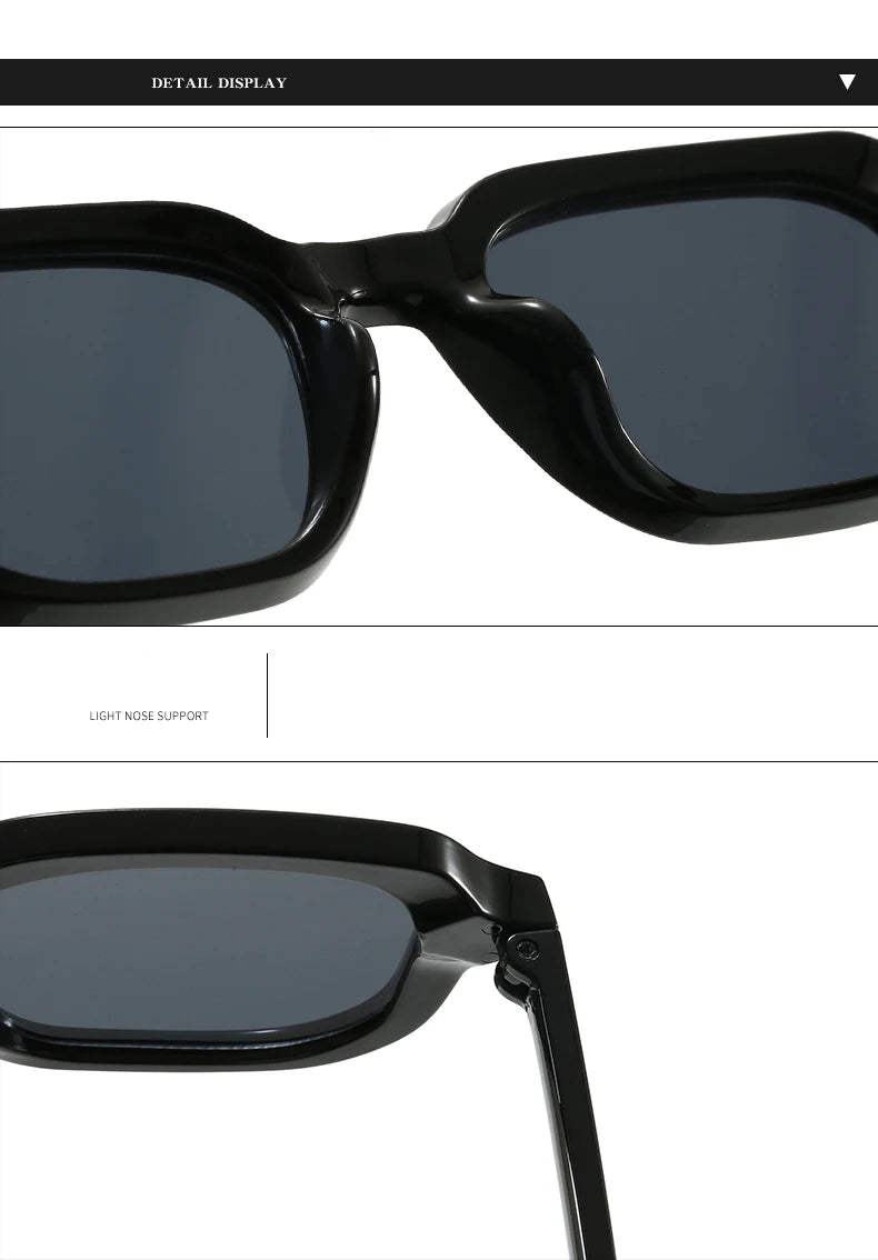 Classic Small Square Sun Glasses Women Men High Quality Sunglasses Travel Driving Candy Color Shades UV Protective Glasses