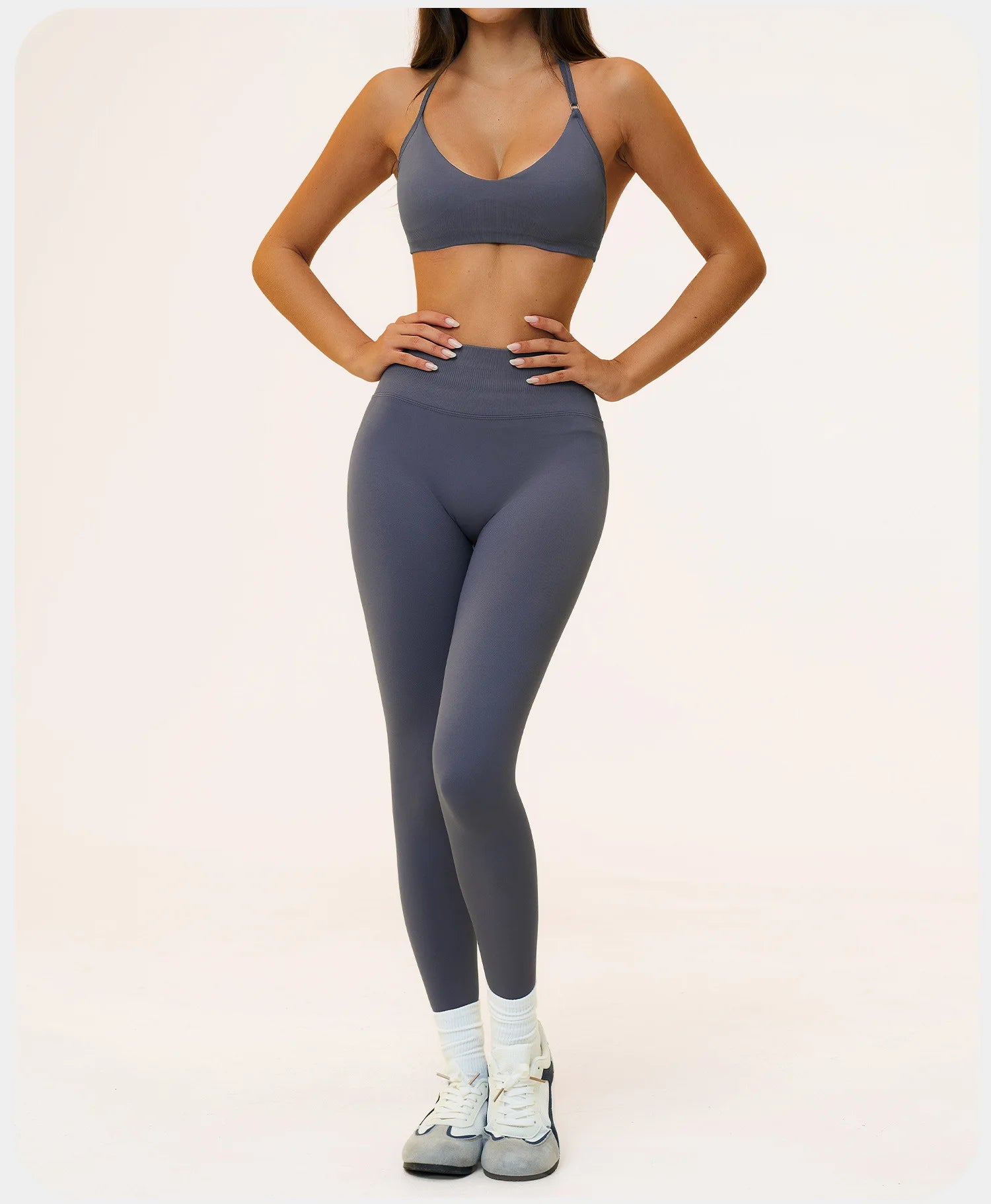 Seamless Yoga Suit 2PCS Women Tracksuit Sports Outfits Gym Workout Clothes Breathable Sports Bra Flared Pants Suit Yoga Clothing
