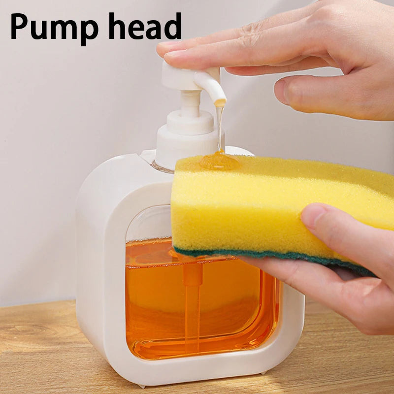 ●300/500ml Bathroom Soap Dispensers Refillable Lotion Shampoo Shower Gel Holder Portable Travel Dispenser Empty Bath Pump Bottle