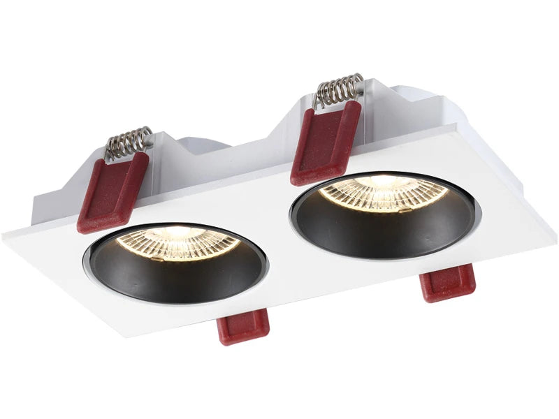 Modern Simple Down Light Embedded Dark Decoration Household Ultra-Thin No Main Light Adjustable Angle LED Anti-Glare Spotlights