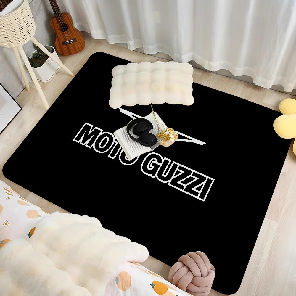 Moto G-Guzzi Motorcycle Room Mats Cheaper Anti-slip Modern Living Room Balcony Printed Modern Home Decor