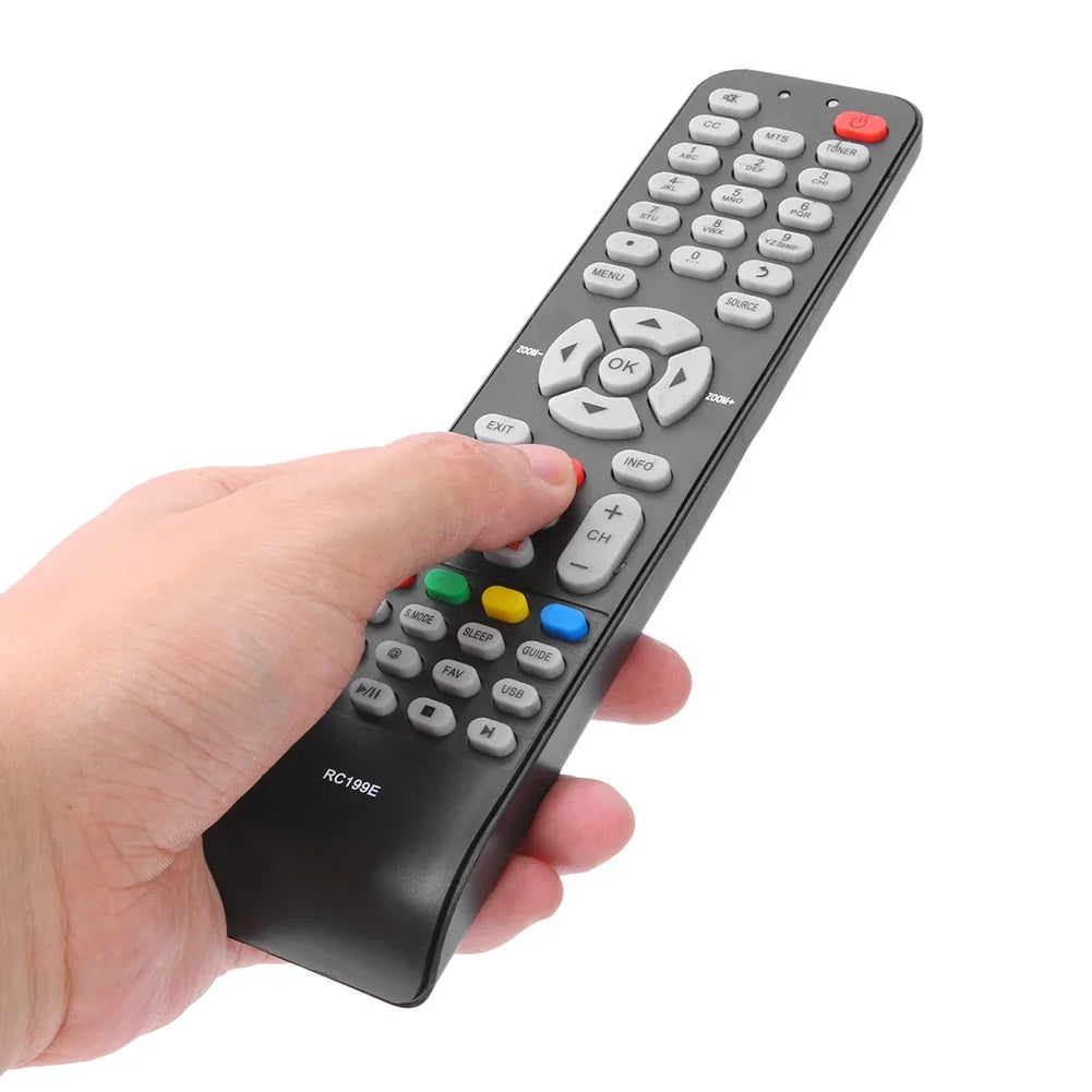 Plastic Television Remote Control Replacement Parts Smart Television Remote Control Accessories for TCL/HYUNDAI/EKT/HKPro/VISIVO