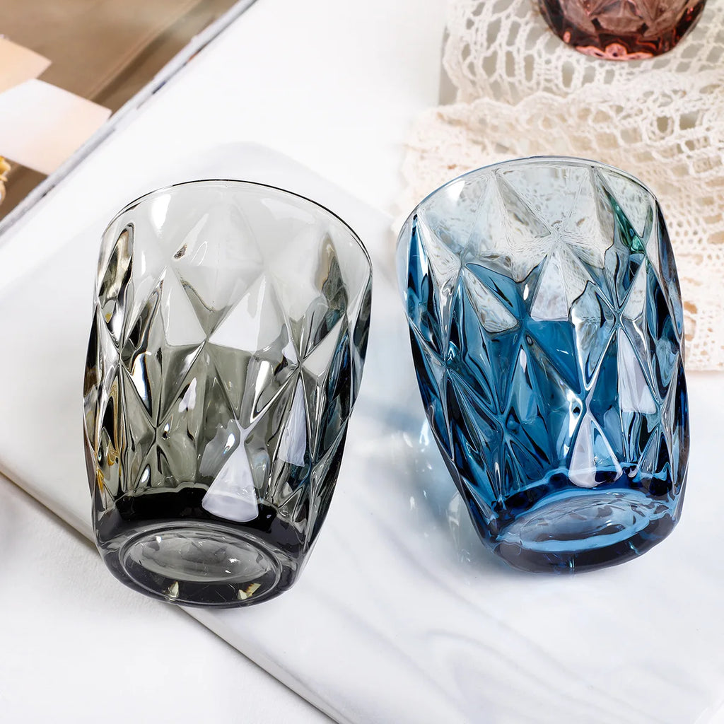 240 ml Water Glass for Juice Beer Tea Milk Wine Drinking Drinkware for Cold Drink Glasses Family and Friends Party