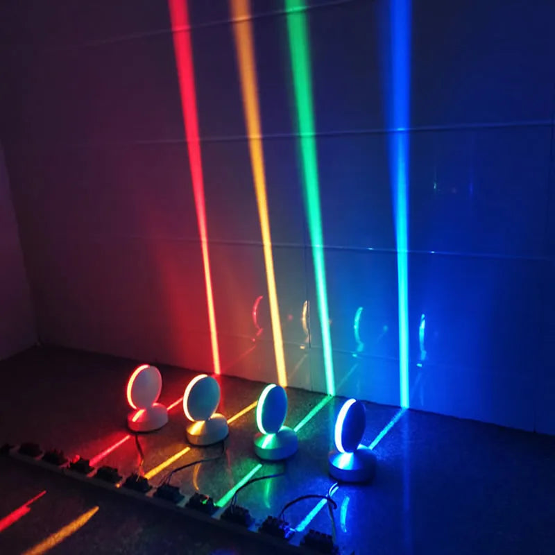 LED Wall Lamp Windows Sill Lights Warm Cold Red Green Blue Pink RGB Home Door frame Corridor Balcony Garage Hotel Lighting