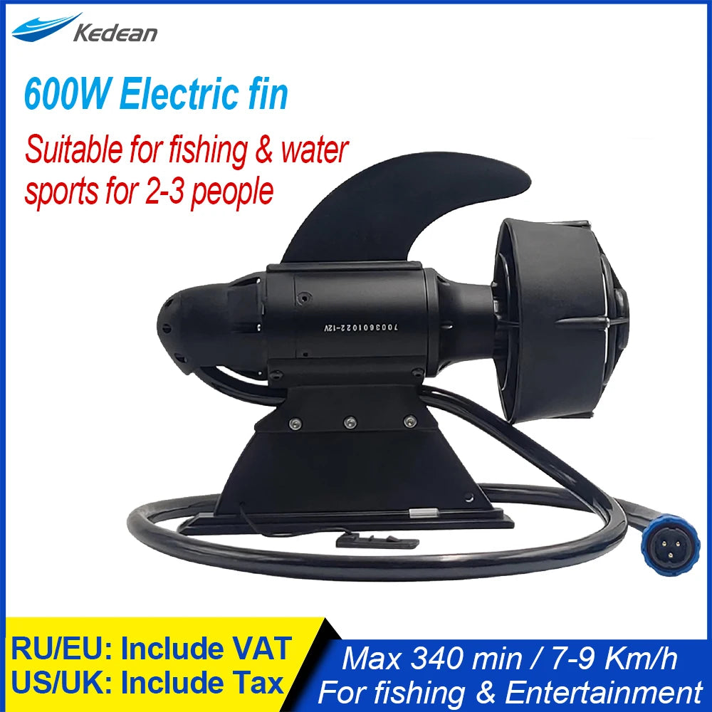 380W 600W Electric Fin Stand Up Paddle Board Push Motor Electric Power Fin SUP Surf Kayak POWER FIN Underwater motor