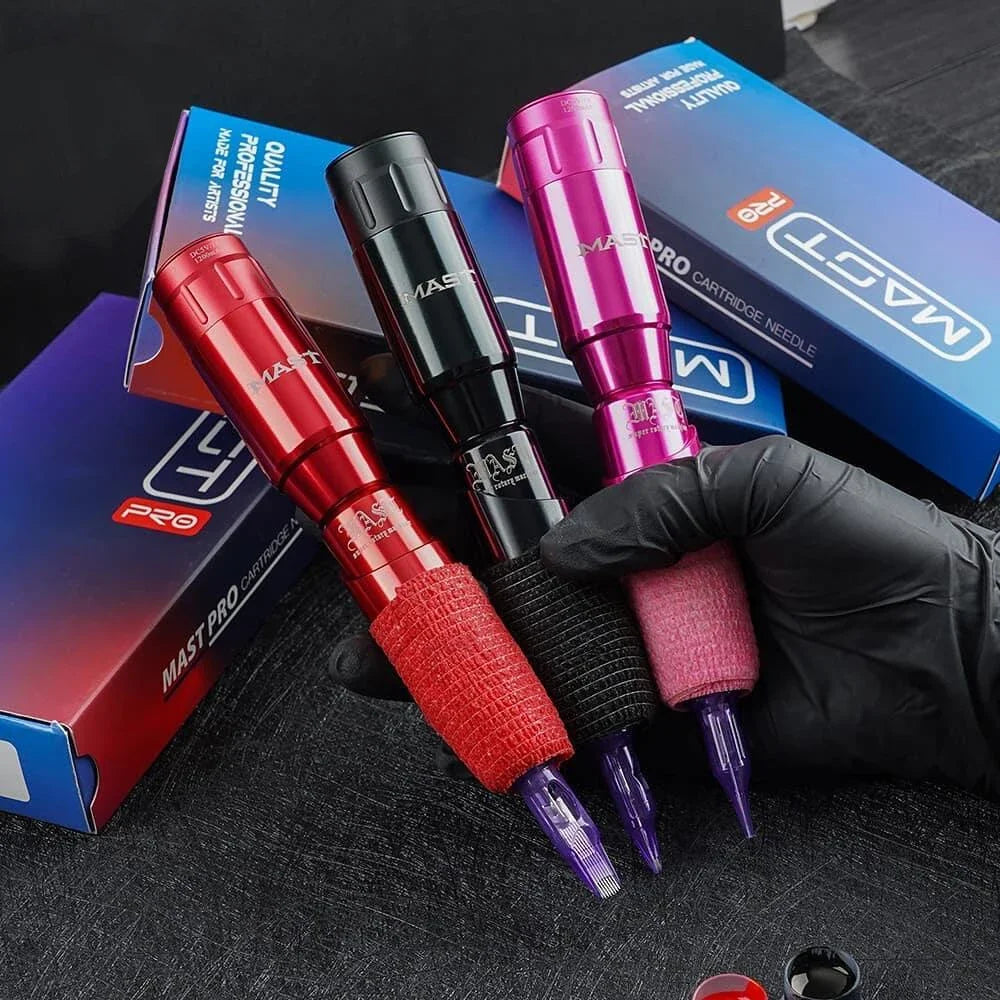 Mast Tour Tattoo Machine Permanent Makeup Pen Wireless Battery Coreless Motor Professional Rotary Cartridges Gun for PMU Artist