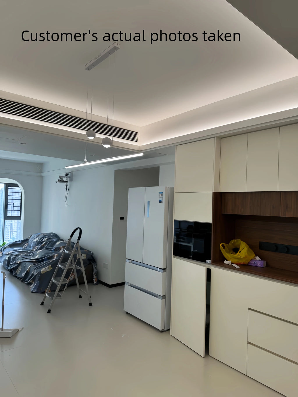Modern Minimalist Led Pendant Light Minimalist Strip Light Home Decoration Living Room Bedroom Dining Room Light Bar Lighting