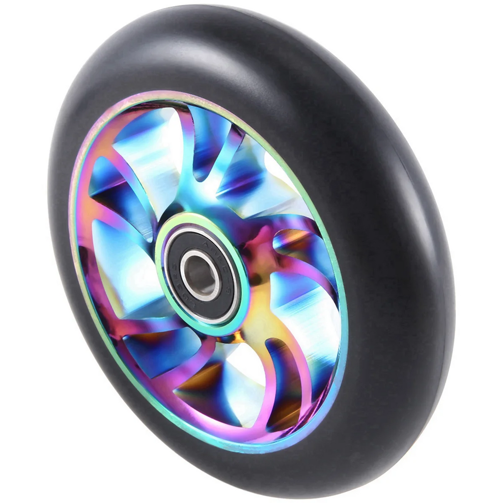 2Pcs 110 mm Colorful Aluminium Stunt Scooter Wheels Aluminum Scooter Wheel Scooter Accessories