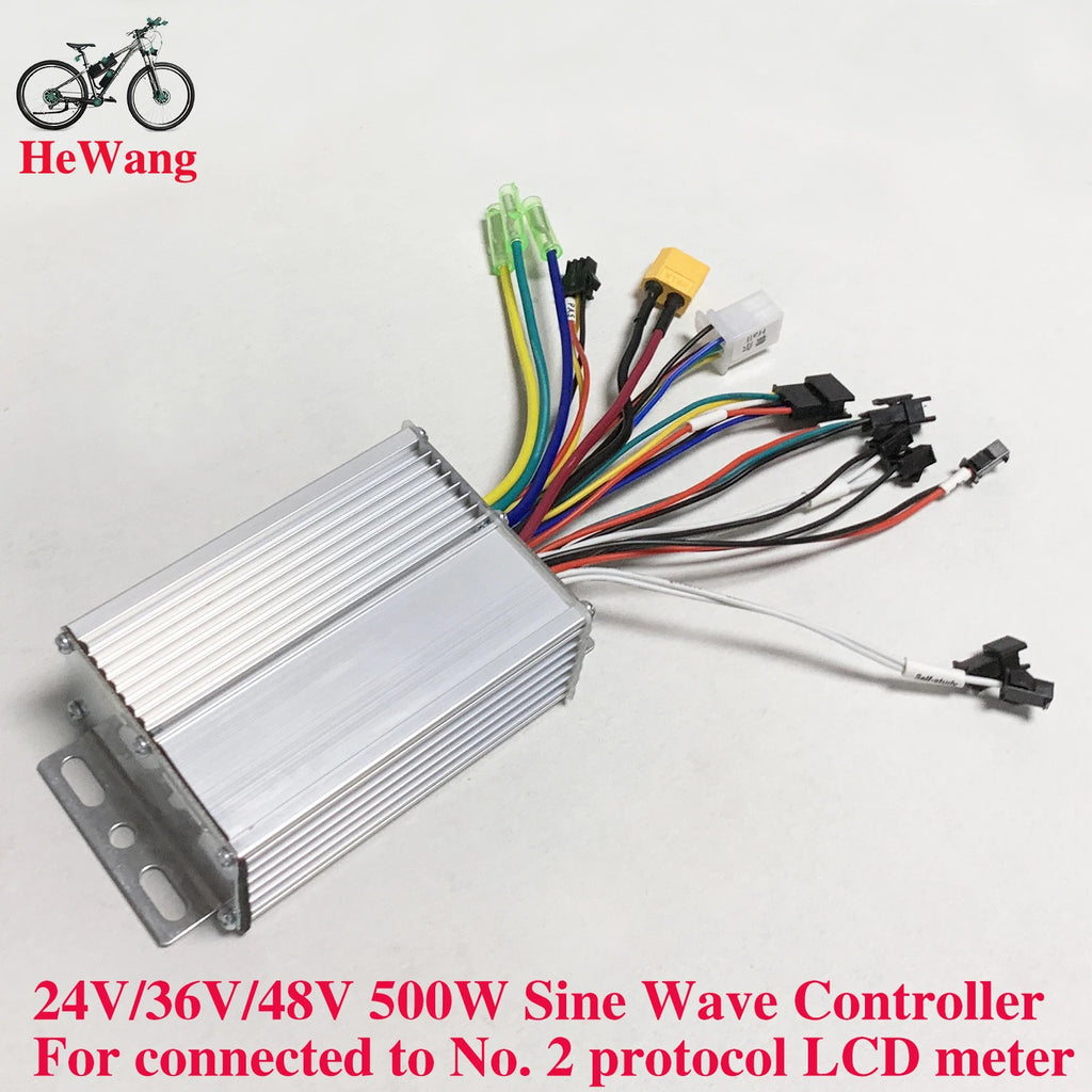 24V 36V 48V 20A E-Scooter Brushless Motor Controller 3-mode Sine Wave 350W 5pin hall for KUGOO M4 E-Bicycle No. 2 Protocol Meter