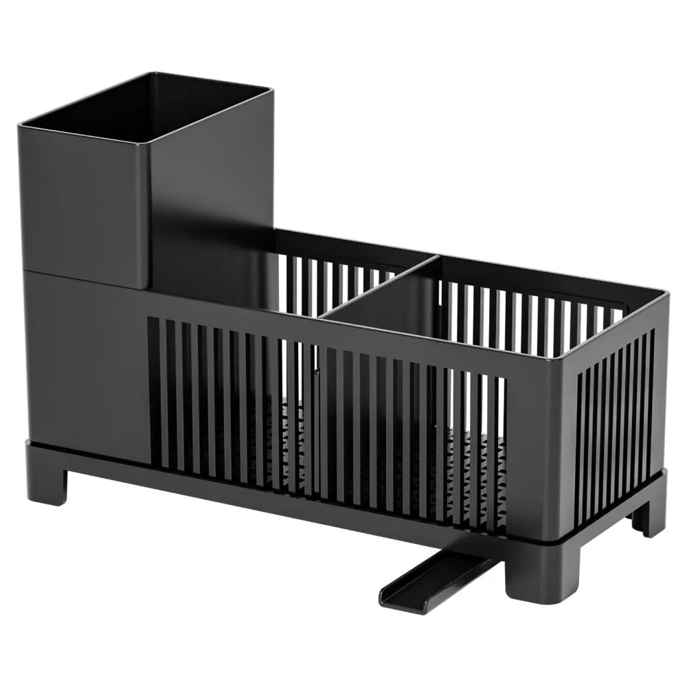Well-ventilated Kitchen Sink Organizer Plastic Sponge Holder Kitchen Drain Rack Space-saving Dish Soap Dispenser Dishcloths