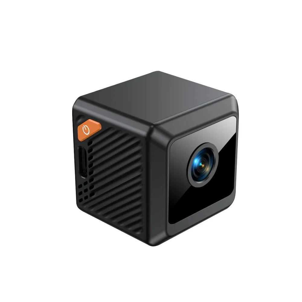 W02 Mini Security Camera 1080P HD, 140° Wide Angle, Bluetooth Pairing, 600mAh Battery, IR Night Vision 5M, Motion Alerts, Cloud/