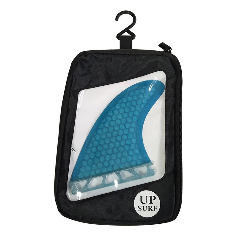Surfboard Large Fins Tri Set UPSURF FUTURE Fins G7 Blue Honeycomb Short Board Fins 3 Pcs/set Fibreglass Quilhas Azul Surfing Fin
